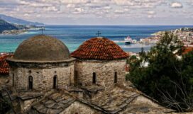 Ano Vathi Samos, Double dome church "A Giannakis"