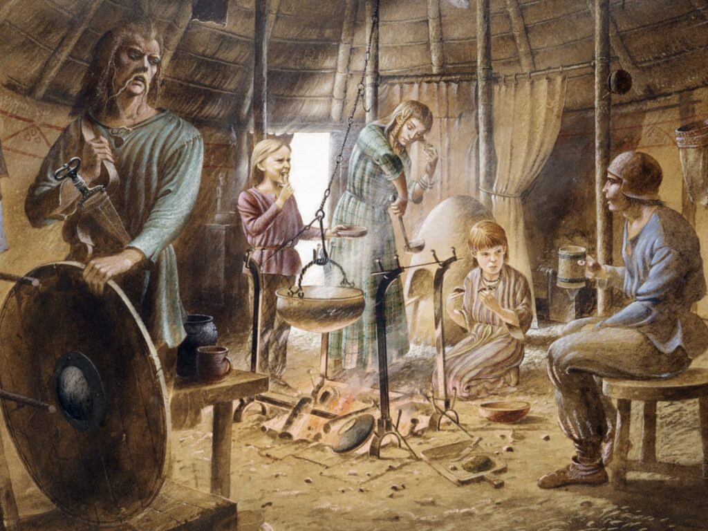 A family at the Iron Age.
